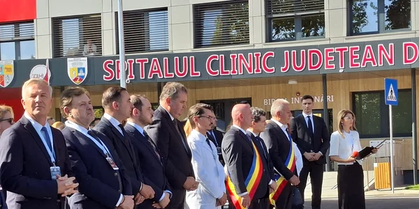 Nicușor Dan, la inaugurarea Spitalului Clinic Județean de Urgență Bistrița