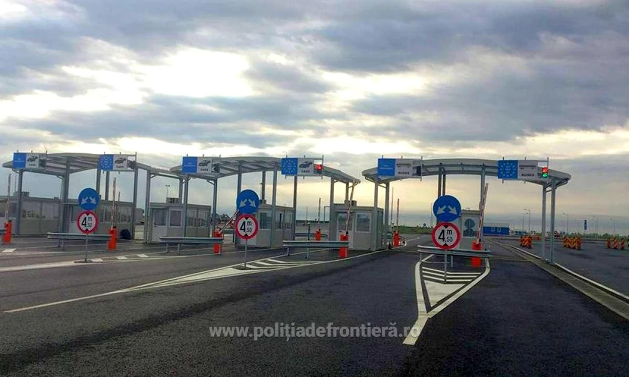 Migranții au fost descoperiți în Punctul de Trecere a Frontierei Nădlac II