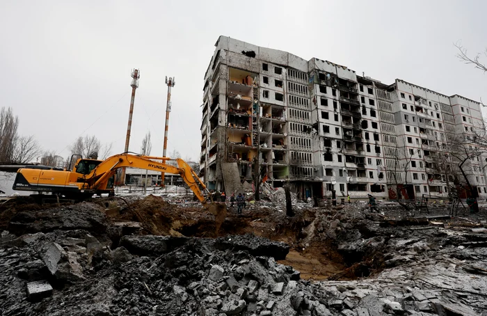 Atac cu rachete asupra Harkovului FOTO EPA-EFE