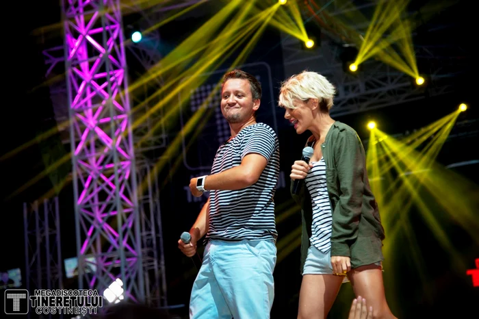 Florin Grozea a fost foarte emoţionat în concert pentru că şi-a amintit de începuturile trupei