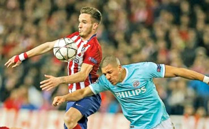 Atletico şi PSV nu au reuşit  să marcheze nici un gol în  timpul regulamentar de joc