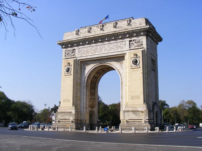 București. Arcul de Triumf. Sursa Pixabay.com
