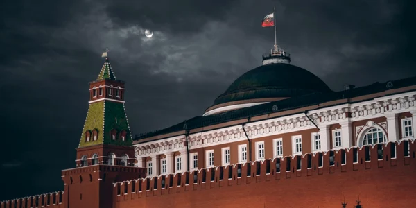 kremlin nori negri noapte foto shutterstock