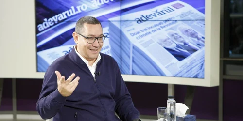 Victor Ponta - FOTO Eduard Enea