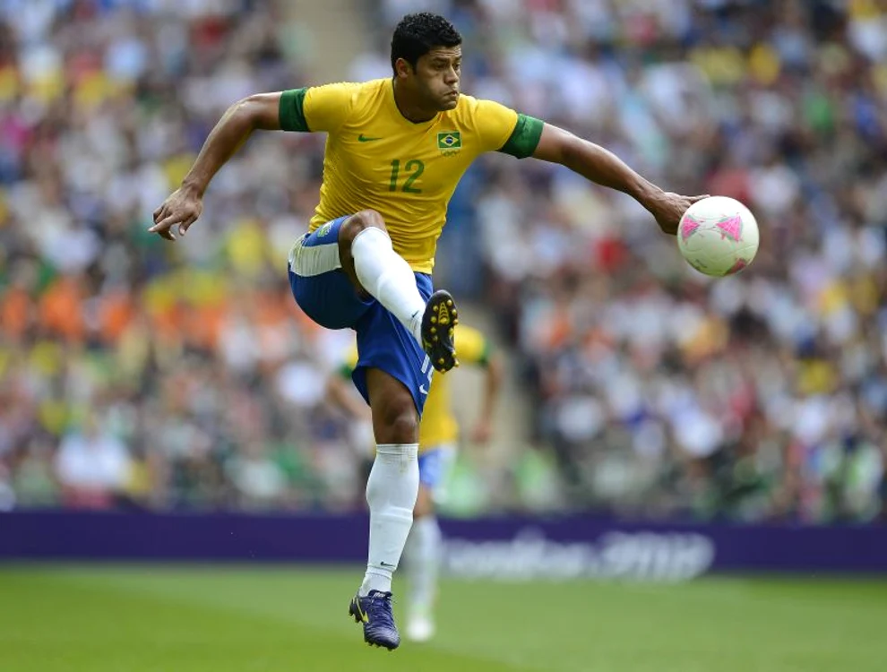 Hulk a înscris singurul gol al Braziliei în finala olimpică pierdută în fața Mexicului. (Foto: Reuters)