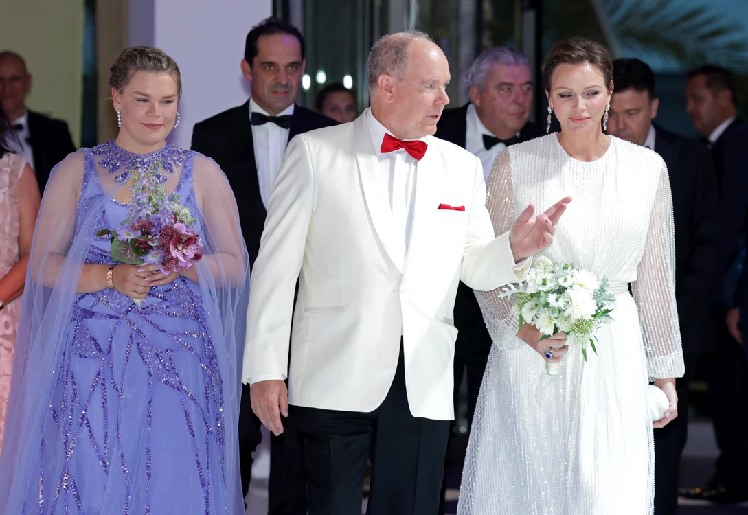 Prințul Albert și Prințesa Charlene la bal (3) jpg