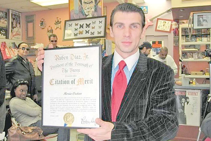Horia Creţan a devenit  cetăţean de onoare  al oraşului New York