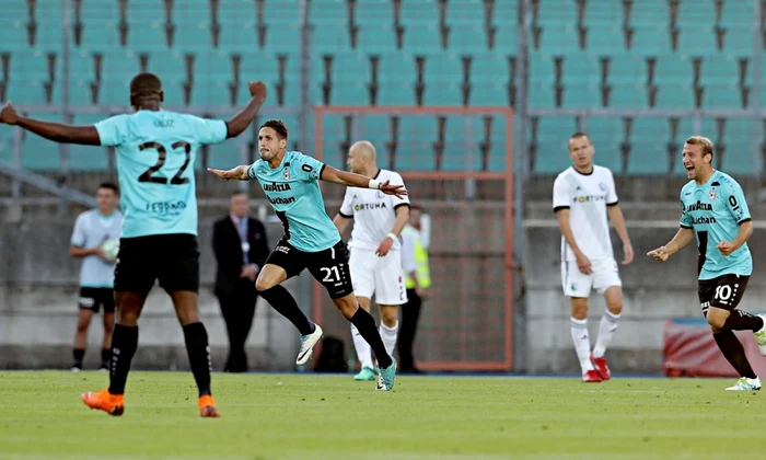 Dudelange a trecut de Legia Varşovia FOTO Legia.com