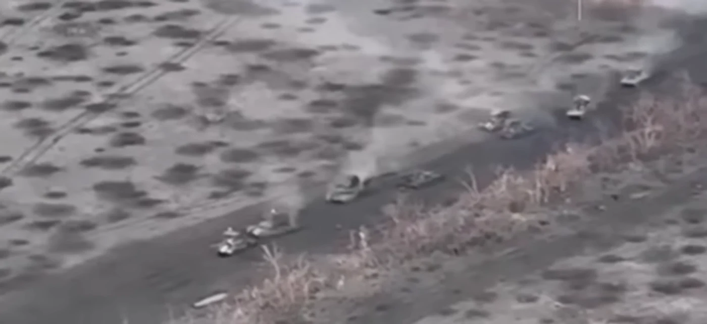 Atacul rus a avut loc în regiunea Donețk pe 30 martie FOTO Captură video via The Telegraph