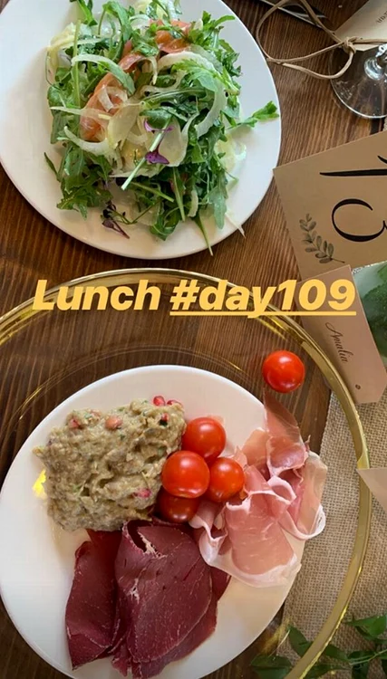 Şi la nuntă, Amalia a respectat dieta strictă pe care o urmează