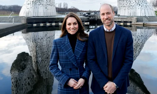 Kate și William în Scoția, Instagram png