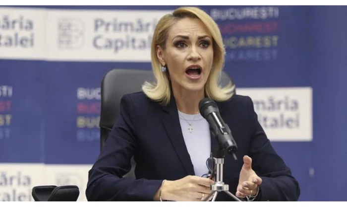 Gabriela Firea spune că trenul ține blocată zona Petricani, din nordul Capitalei, câte 30 de minute