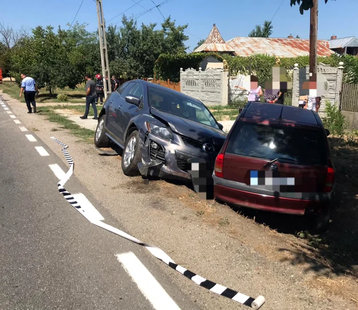 Unul dintre accidentele petrecute marţi, în Argeş