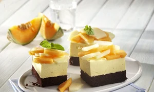 prajitura cu pepene galben si blat de cacao jpeg