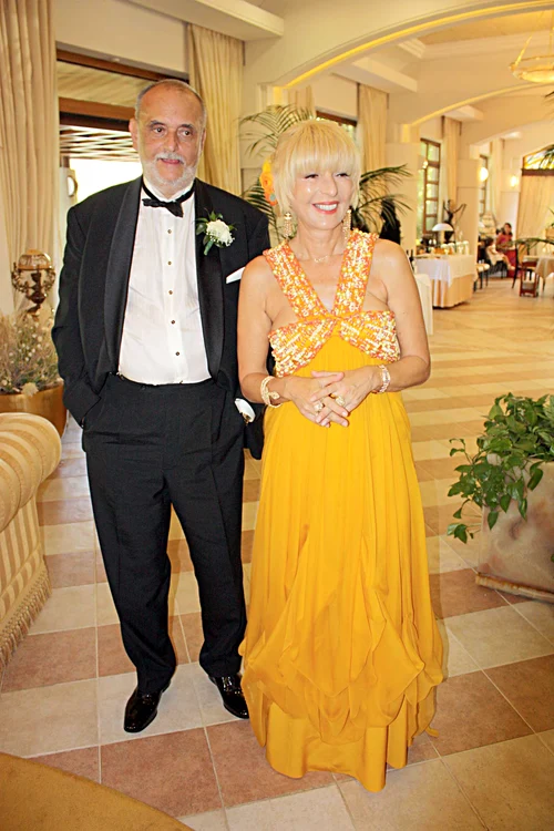 Dinu Patriciu şi soţia, Dana Rodica