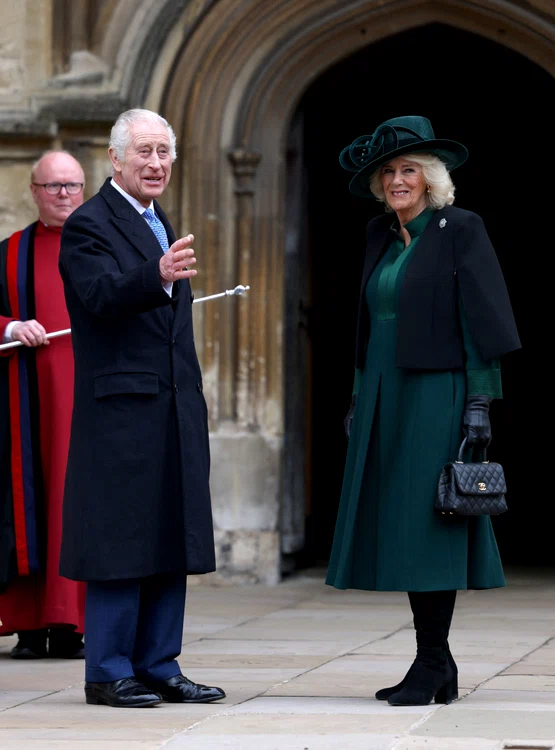 Regina Camilla în verde, cu Regele Charles, GettyImages (1) jpg