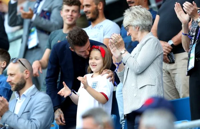 david beckham si fiica sa harper foto guliver getty images