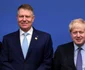 Klaus Iohannis si Boris Johnson FOTO EPA-EFE