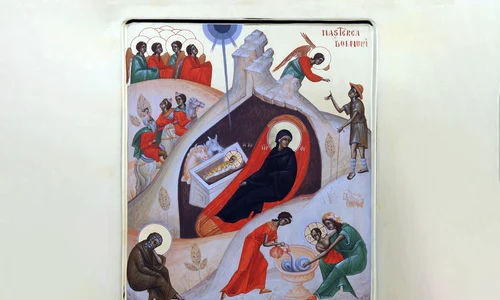 calendar ortodox 2022 25 decembrie naşterea domnului craciun icoana mihai coman jpg