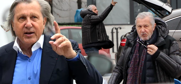 Ilie Năstase, ținută cool pentru o ieșire la mall. Foto: BLITZ / Click!