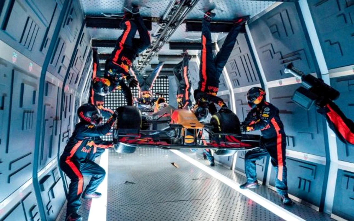 red bull pit stop