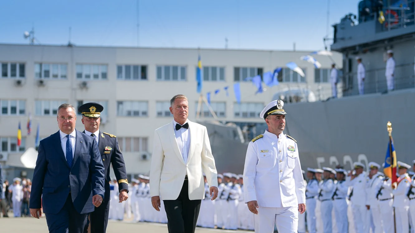 Klaus Iohannis la Ziua Marinei FOTO Administraţia Prezidenţială