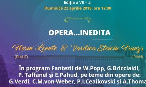 Concert inedit de operă la Palatul Mogoşoaia jpeg