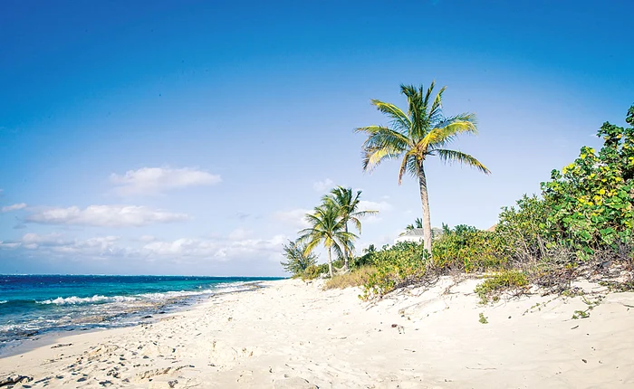 Plaja Grace Bay,  Providenciales,  de pe insulele Turks  and Caicos