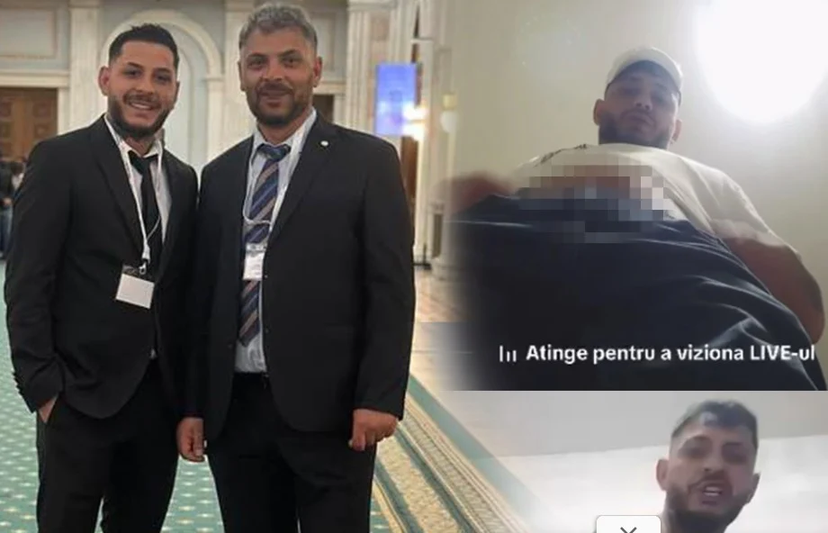 Fiul președintelui Partidei Romilor Vaslui, amenințări șocante pe TikTok: „Vă tai pe toți! Nu are cine ce să îmi facă”