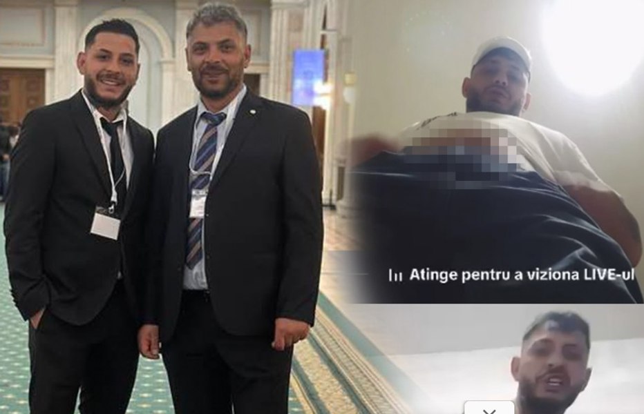 Fiul președintelui Partidei Romilor Vaslui, amenințări șocante pe TikTok: „Vă tai pe toți! Nu are cine ce să îmi facă”