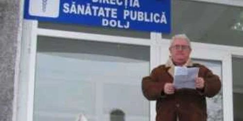 Doctorul Doru Gofiţă, managerul Spitalului Orăşenesc Segarcea. 