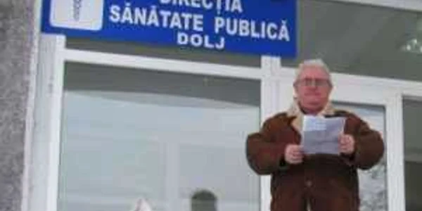 Doctorul Doru Gofiţă, managerul Spitalului Orăşenesc Segarcea. 