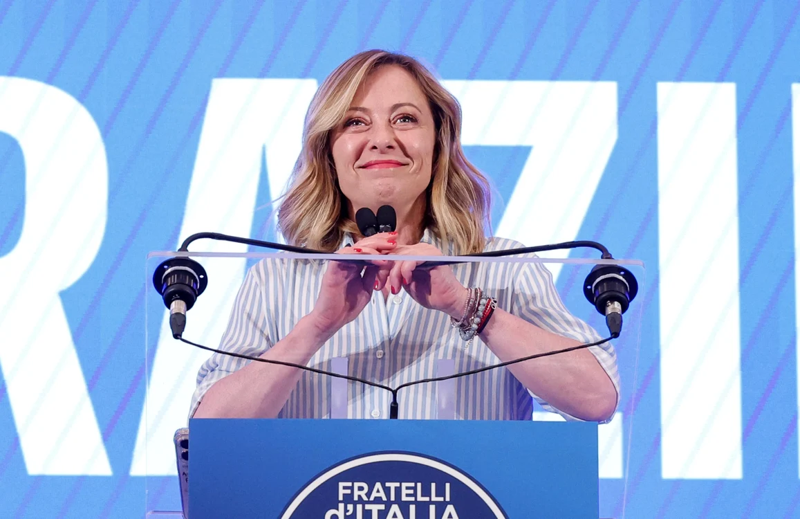 Partidul Georgiei Meloni a câștigat alegerile europarlamentare FOTO EPA-EFE
