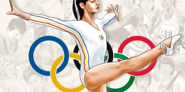 Nadia Comăneci - cele mai multe medalii  olimpice (9). A obţinut prima notă de 10 din istoria  contemporană  a JO