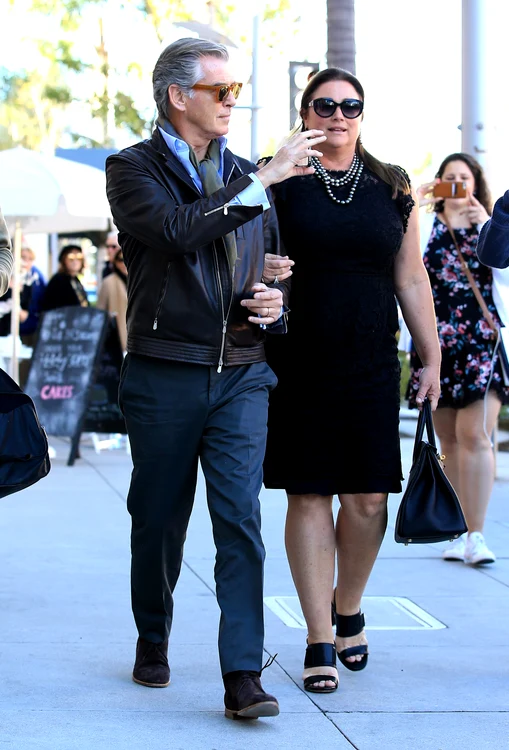 Pierce Brosnan And Keely Shaye Smith Step Out In Beverly Hills jpeg