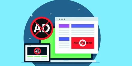 Reclame blocate concept ad blocker FOTO Shutterstock