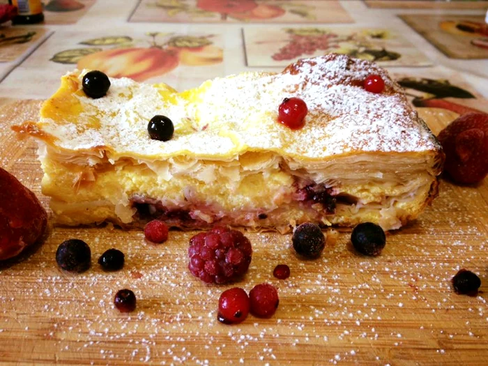 Este o plăcintă ușor de pregătit