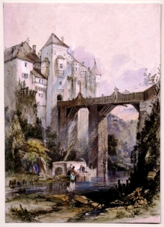 castelul corvinilor gravura lamaitre