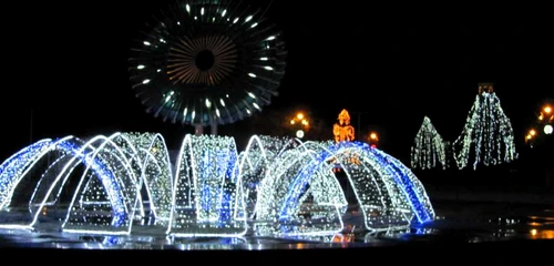 Lumini pe străzile din Alba Iulia