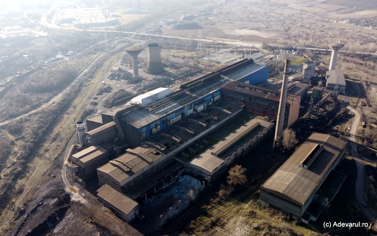 Combinatul din Hunedoara. Foto: Daniel Guță. ADEVĂRUL