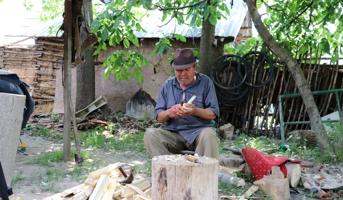 Atelierul din curtea casei FOTO Facebook Muzeul Satului