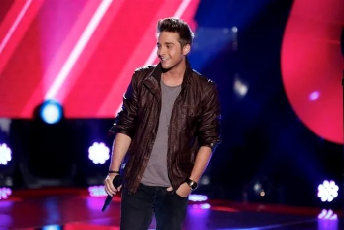 George Horga, pe scena concursului „The Voice“