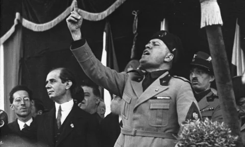 Mussolini, indignat de trimiterea Misiunii Militare Germane în România jpeg