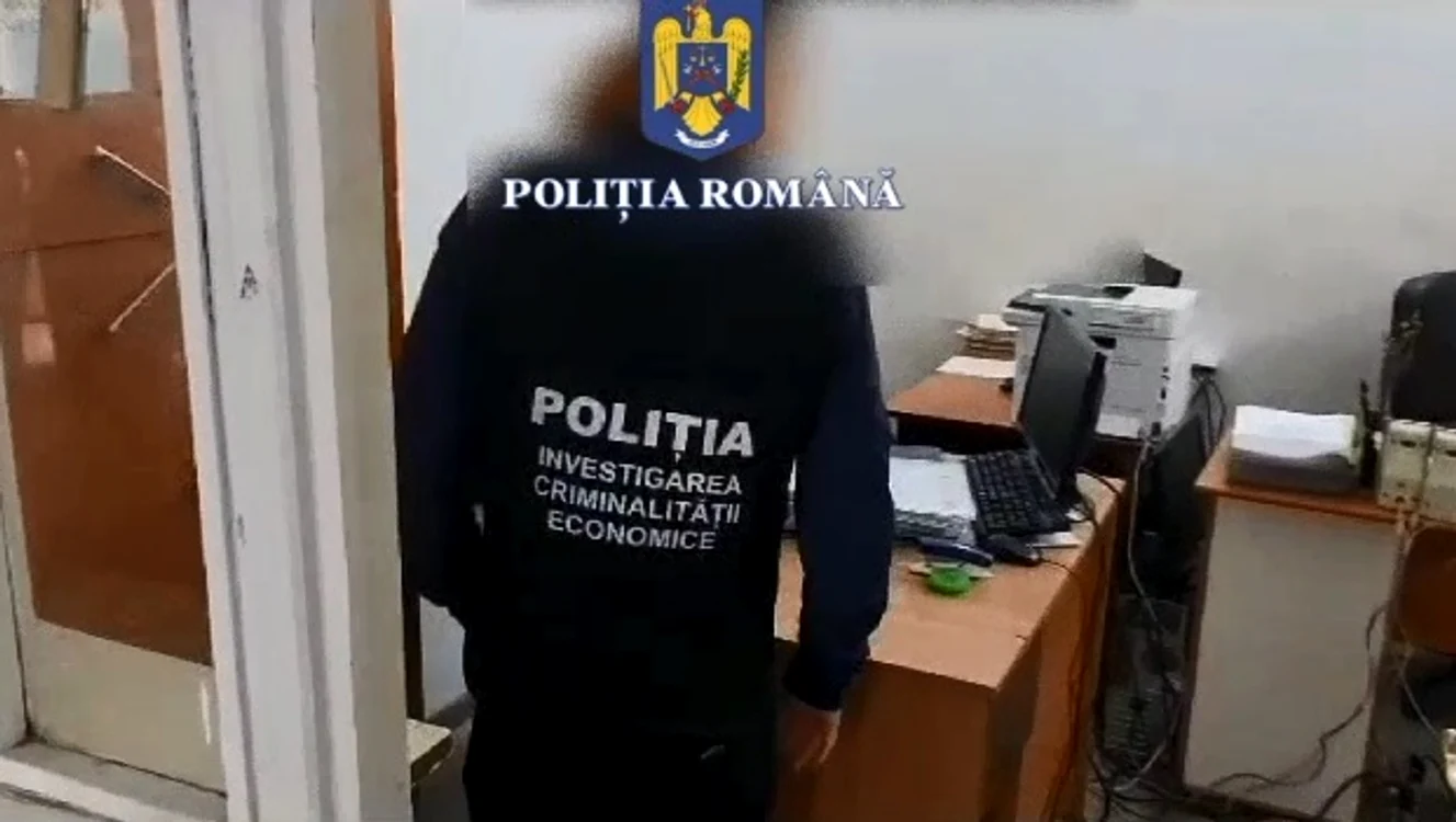 Percheziții la SGU Ploiești Foto: Poliția Română