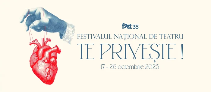 Afișul ,,Festivalului Național de Teatru" SURSA fnt.ro