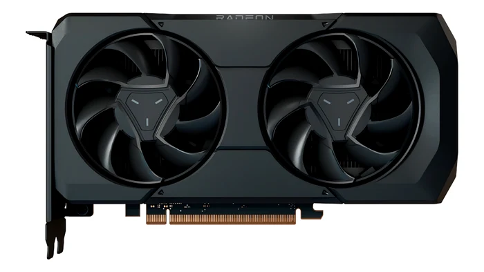 Placa grafica AMD Radeon RX 7600 XT.