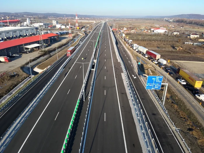 Autostrada Sibiu-Pitești FOTO: CNAIR