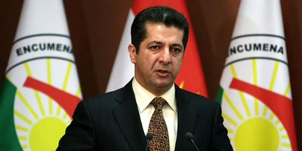 Masrour Barzani FOTO AFP/Getty Images