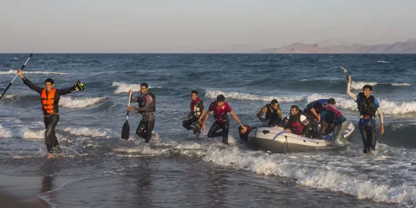 Criza imigranti in insulele grecesti FOTO AP