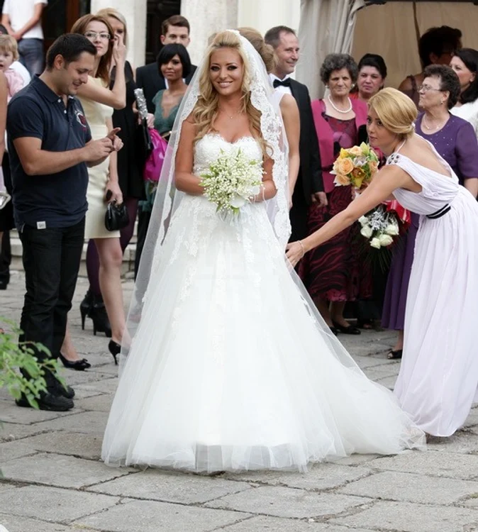 Delia Matache, o mireasă de colecție / Foto: arhivă